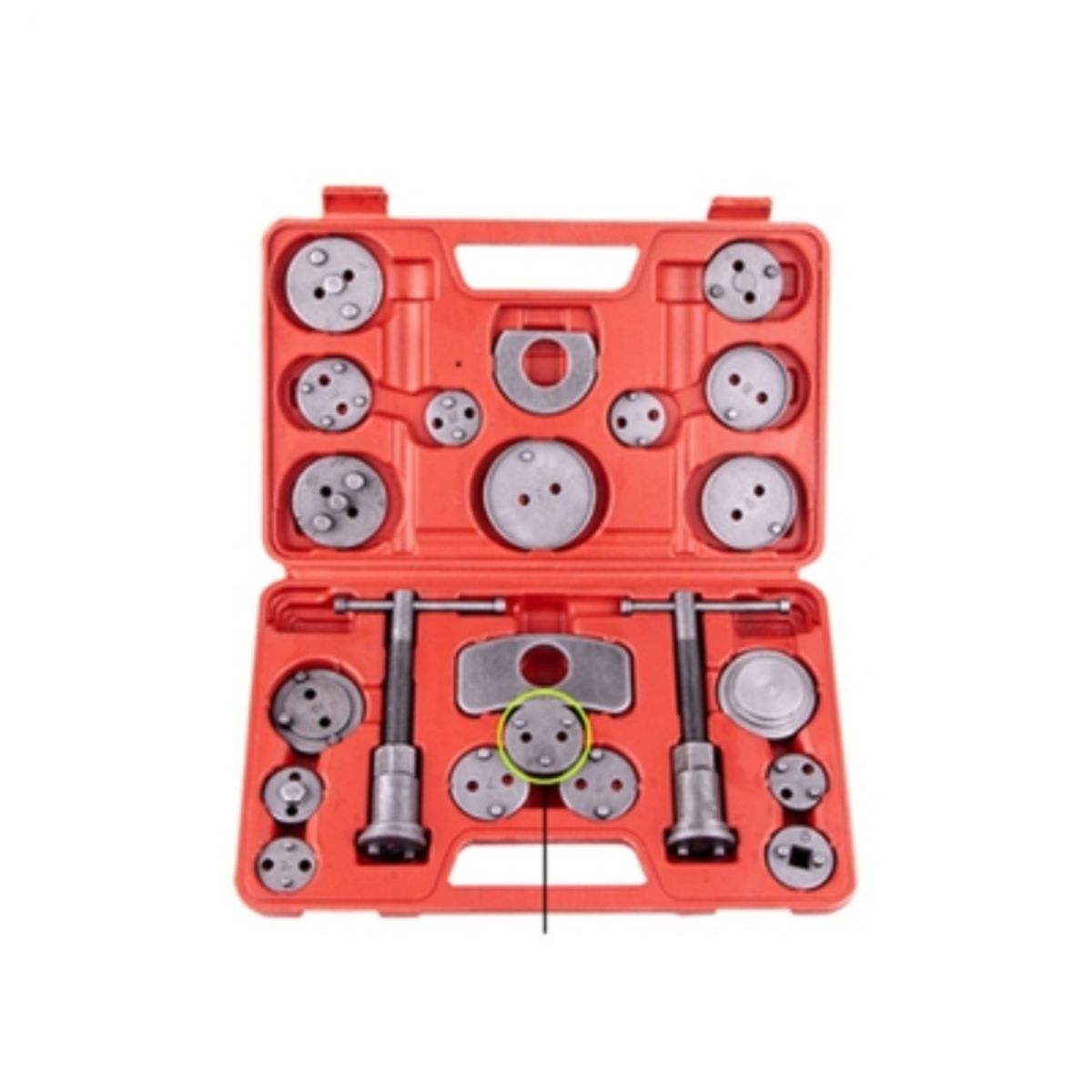 GENERICO - Juego Herramientas Desmontaje De Frenos De Auto 22 Piezas