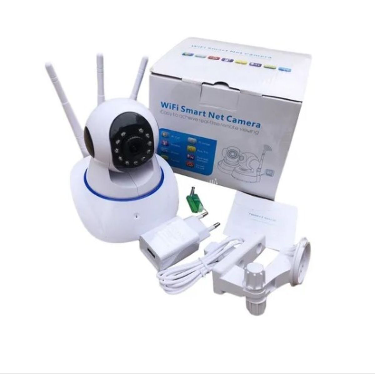 OFERTABKN - Cámara Ip 360°hd Onvif Camara Wifi Microsd Cctv