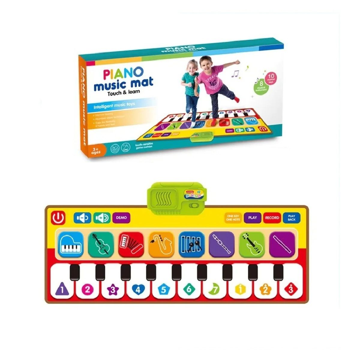 GENERICO - Alfombra De Baile Tapete De Piano Musical Para Niños