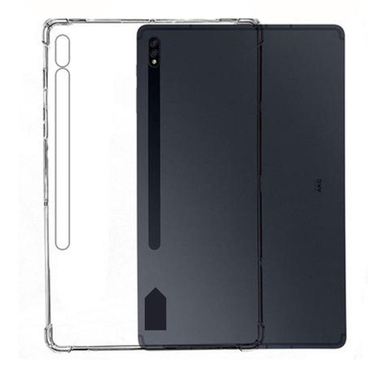 GENERICO - Funda Carcasa Transparente Samsung Galaxy S8 Ultra 14.6