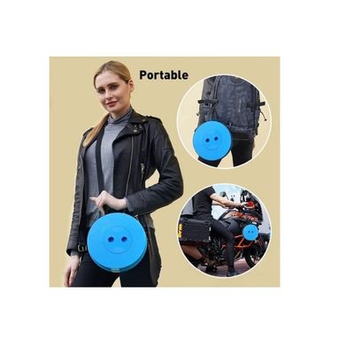 Imagen 2 del producto Taburete Plegable Portátil De Plástico Retráctil Silla