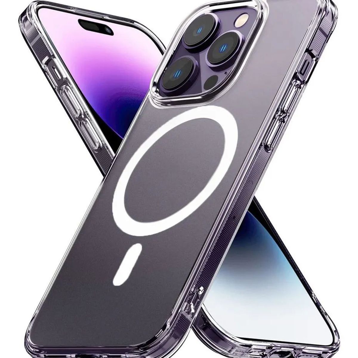 KUANGYE - Carcasa Para iPhone 14 Pro Max Antigolpes Magsafe Reforzada