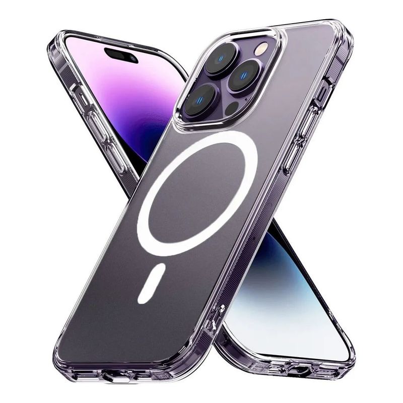 KUANGYE - Carcasa Para iPhone 14 Pro Max Antigolpes Magsafe Reforzada