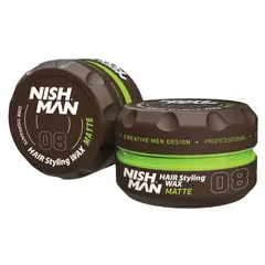 GENERICO - Cera NishMan Hair Styling Wax Matte 08