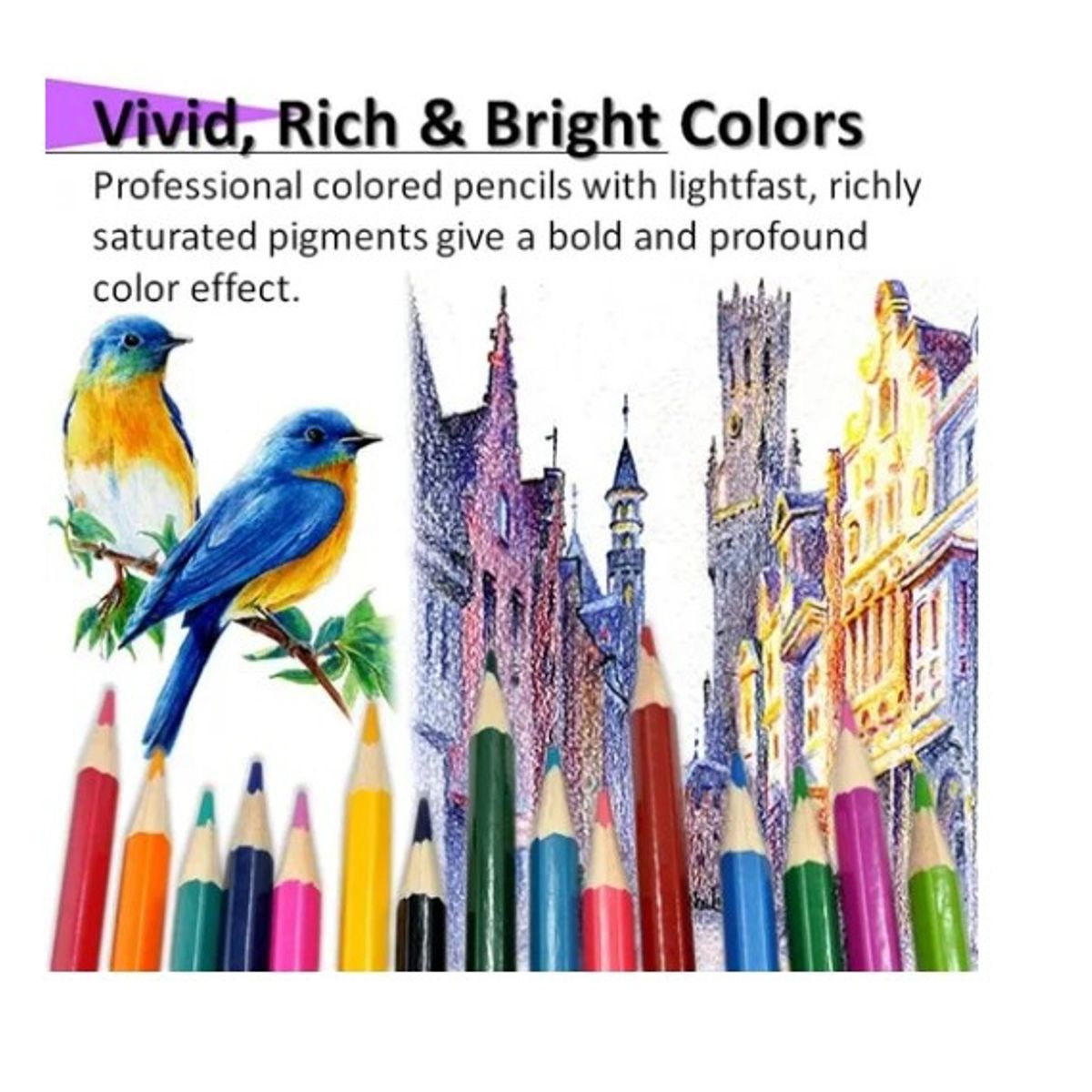 OFERTABKN - Set 36 Lapices De Colores Arte Dibujo