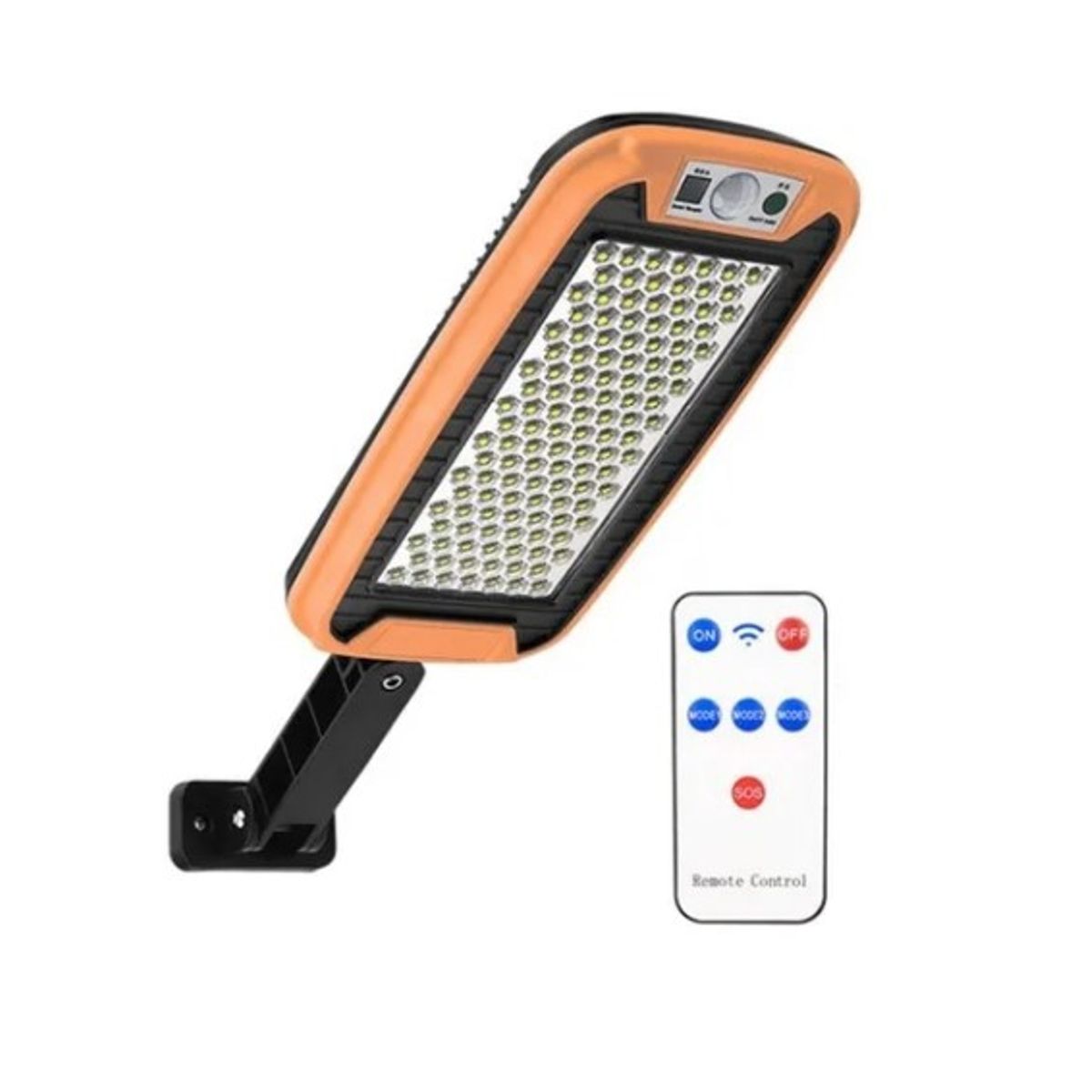 OFERTABKN - Foco Solar Sensor Movimiento Exterior Con Control 124 LED