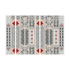 DAVANTI - Alfombra Decorativa Living y Terraza Tribal 140X180Cm