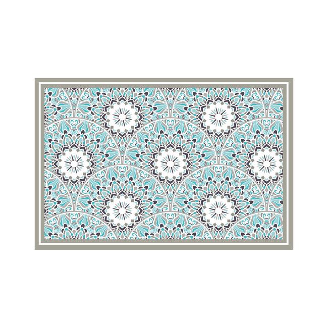 DAVANTI - Alfombra Decorativa Cocina Mandala Tradicional 70X100Cm