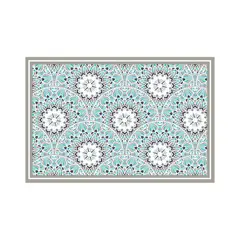 DAVANTI - Alfombra Decorativa Cocina Mandala Tradicional 70X100Cm