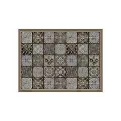 DAVANTI - Alfombra Decorativa Baño Cocina Baldosa Ligure 50X70Cm