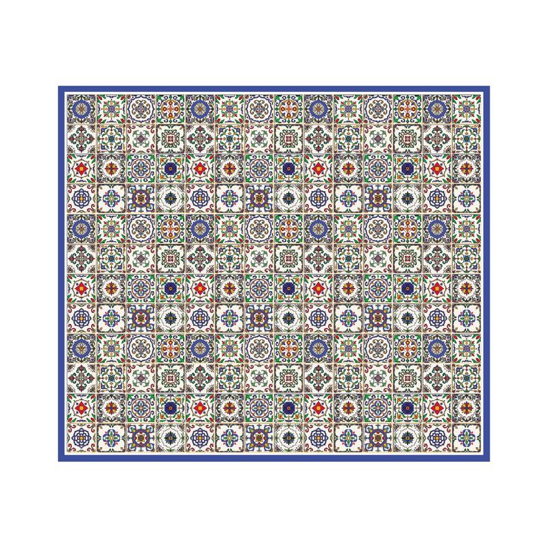 DAVANTI - Alfombra Decorativa Terraza Baldosa Española 140X160Cm