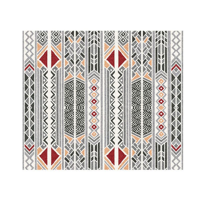 DAVANTI - Alfombra Decorativa Dormitorio Escritorio Tribal 140X160Cm