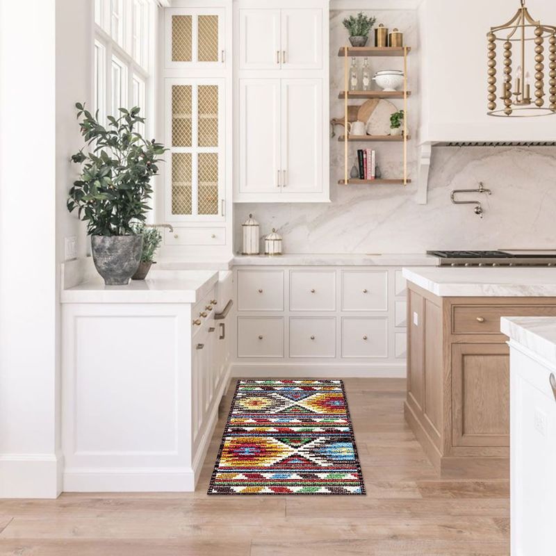 DAVANTI - Alfombra Decorativa Cocina Dormitorio Kilim 70X140Cm