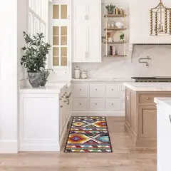 DAVANTI - Alfombra Decorativa Cocina Dormitorio Kilim 70X140Cm