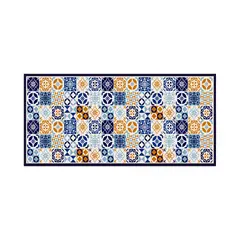 DAVANTI - Alfombra Decorativa Cocina Baldosa Mediterranea 70X140Cm