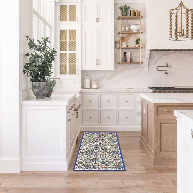 DAVANTI - Alfombra Decorativa Cocina Baldosa Española 70X140Cm