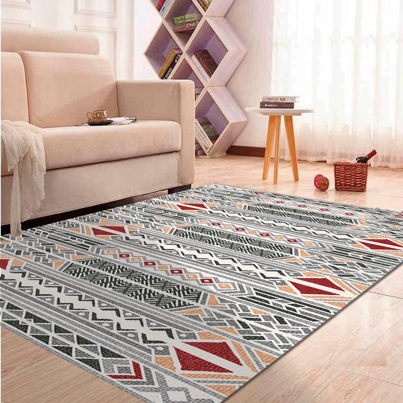 DAVANTI - Alfombra Decorativa Living y Terraza Tribal 140X220Cm