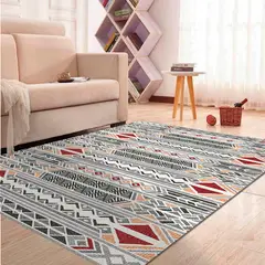 DAVANTI - Alfombra Decorativa Living y Terraza Tribal 140X220Cm
