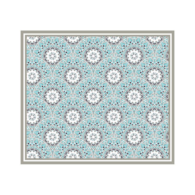 DAVANTI - Alfombra Decorativa Dormitorio Mandala Tradicional 140X160Cm