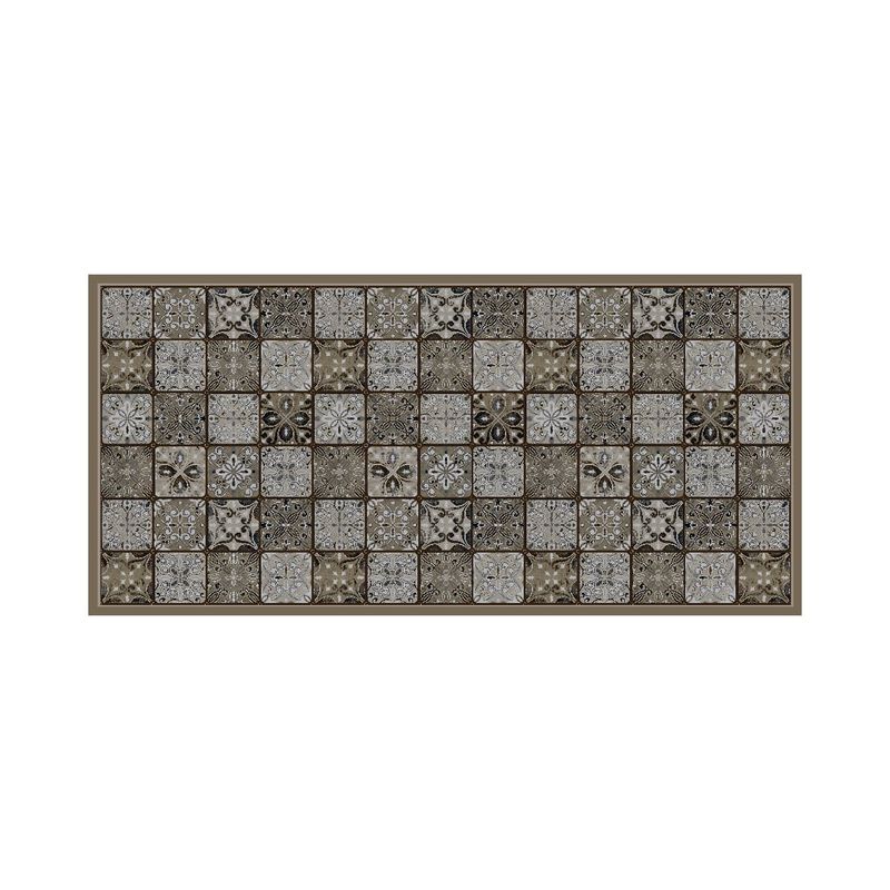 DAVANTI - Alfombra Decorativa Cocina Baldosa Ligure 70X140Cm
