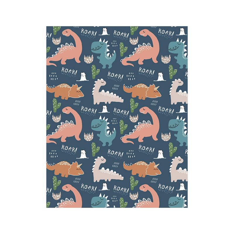DAVANTI - Alfombra Decorativa Infantil Roarrrr 110X140Cm