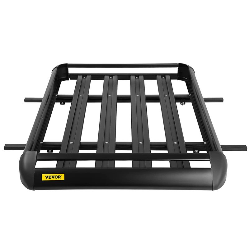 GENERICO - Parrilla Techo Universal Aluminio Alta Resistencia Equipaje  Barras de Anclaje