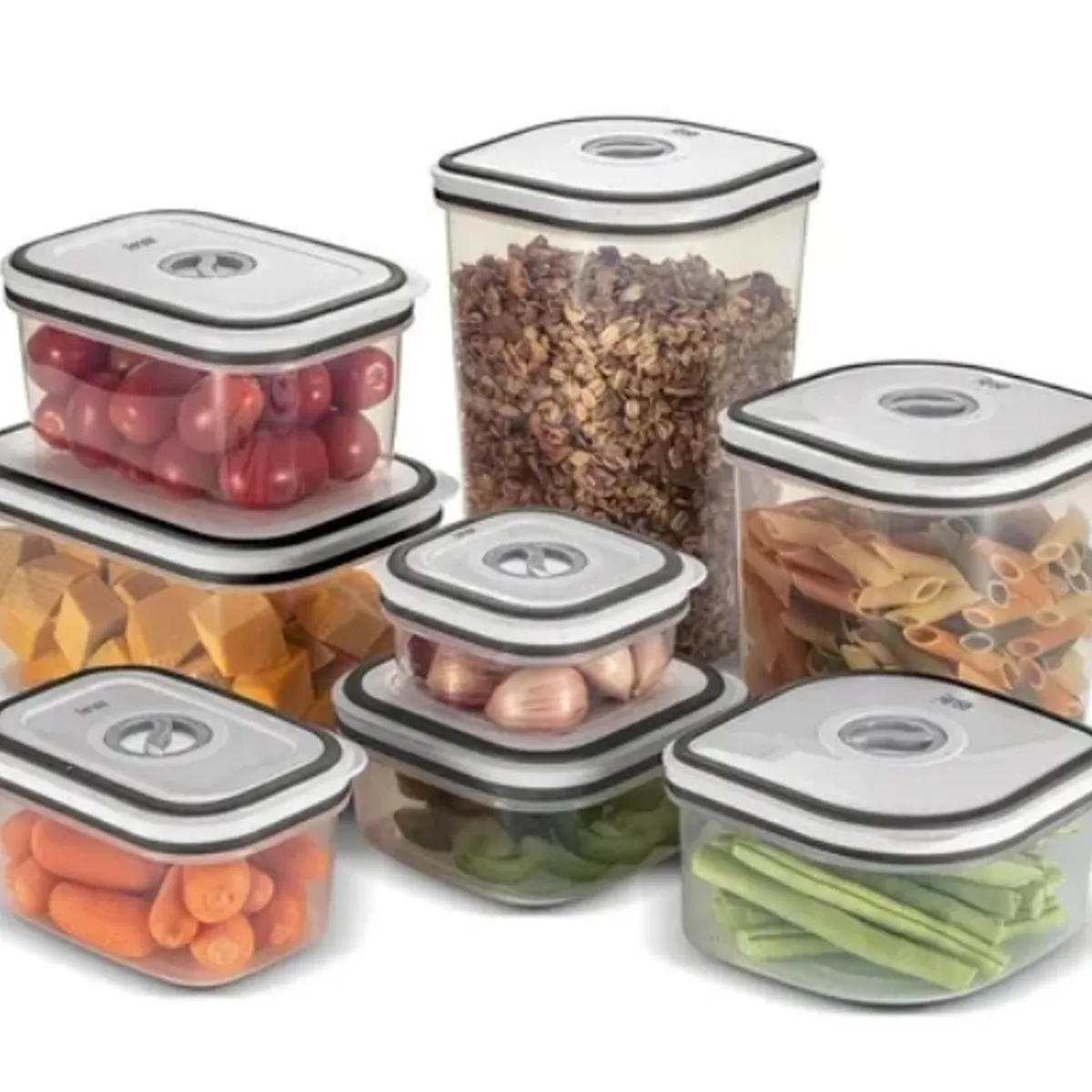 FENSA - Conjunto de 8 potes herméticos libres de BPA