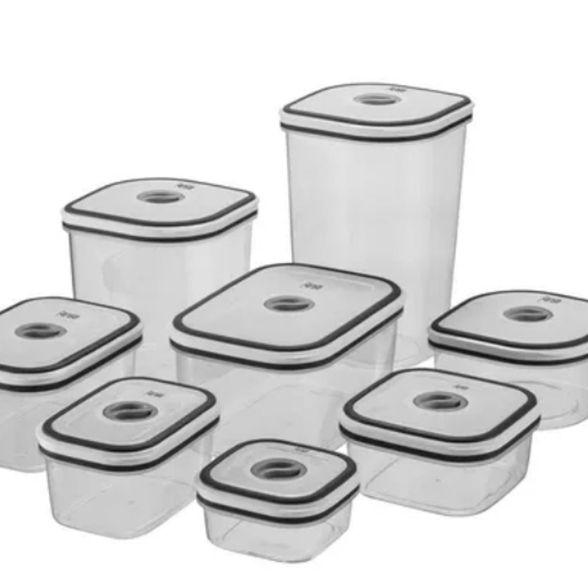 FENSA - Conjunto de 8 potes herméticos libres de BPA