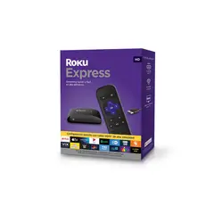 ROKU - Express HD - Streaming 1080p WiFi y Mando Simple Incluye Netflix