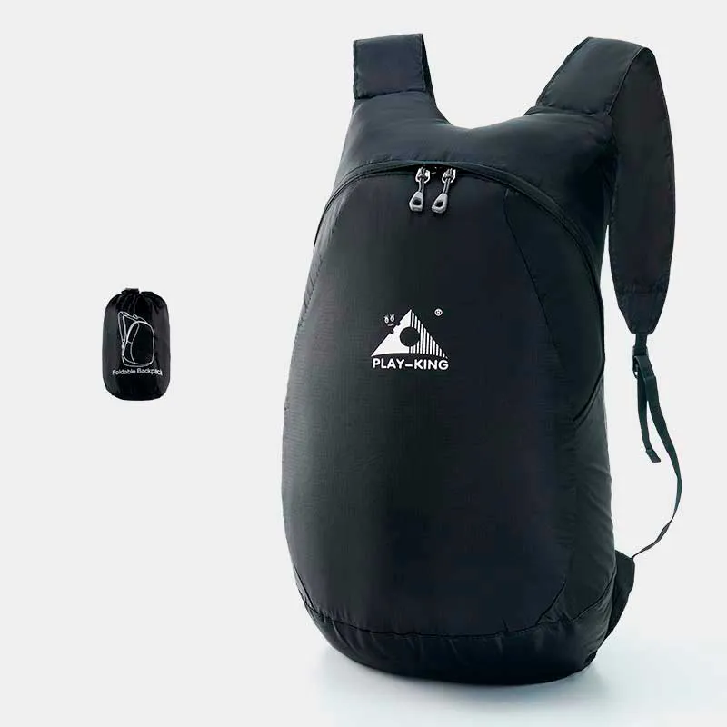 DEFENSOR FOREVER - Mochila Plegable Impermeable 25 Litros Negro