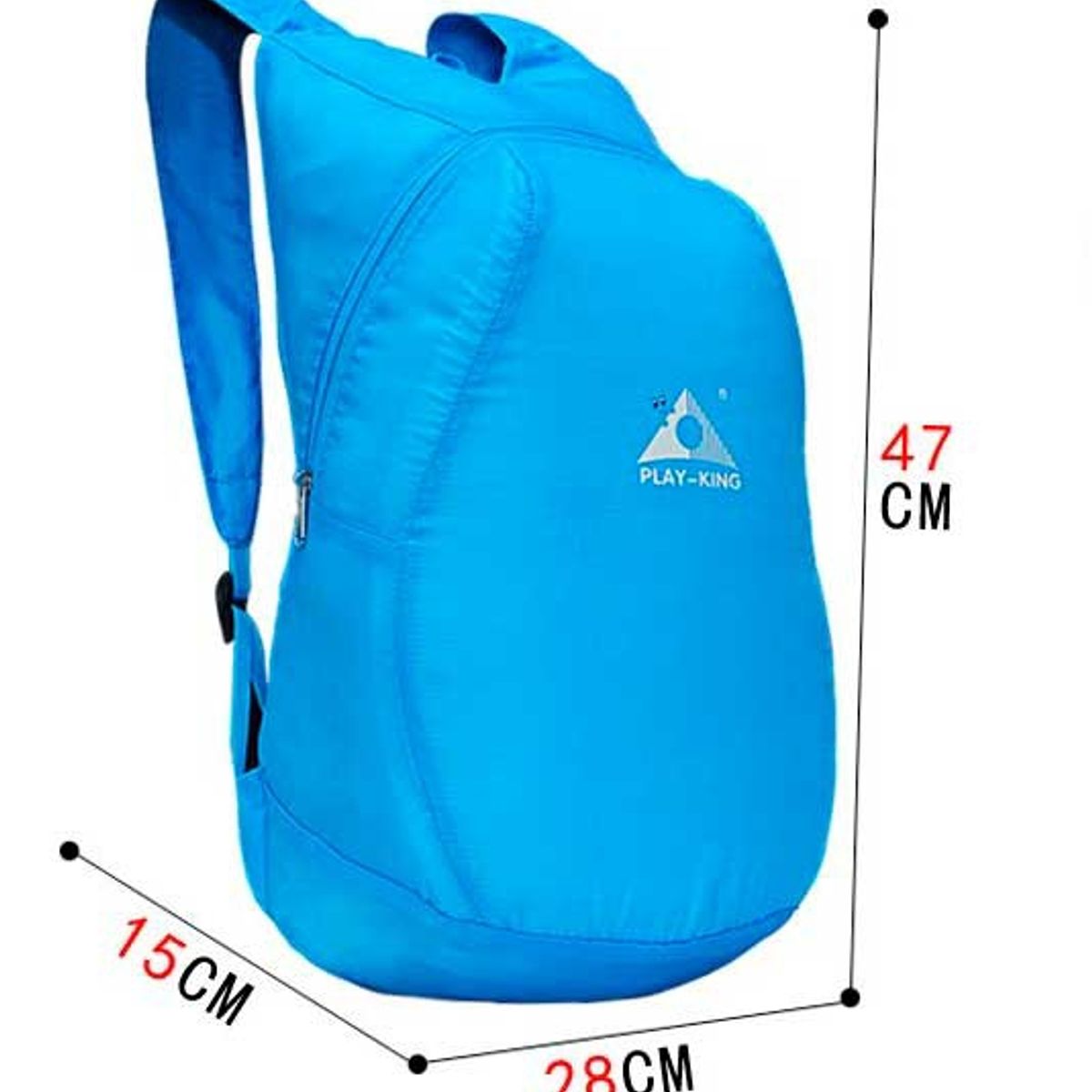 DEFENSOR FOREVER - Mochila Plegable Impermeable 25 Litros Celeste