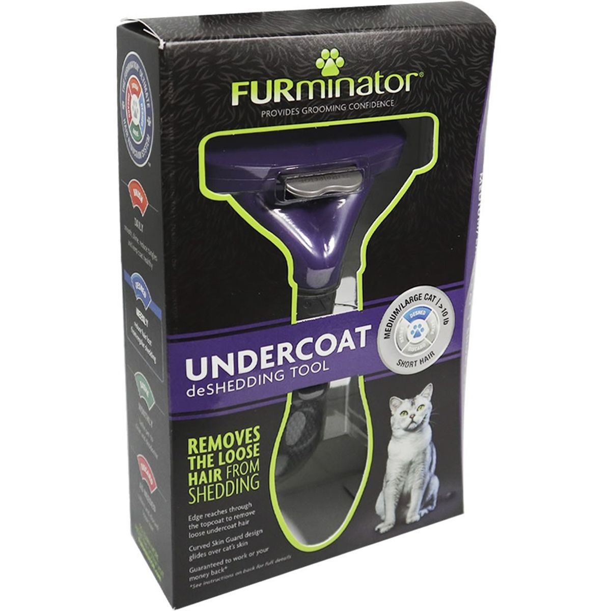 FURMINATOR - Furminator Cepillo Pelo Corto MediumLarge Gato