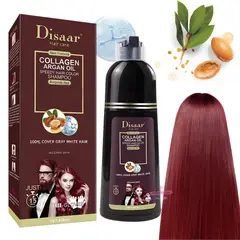 DISAAR - Shampoo Tinte De Colágeno Y Aceite De Argán