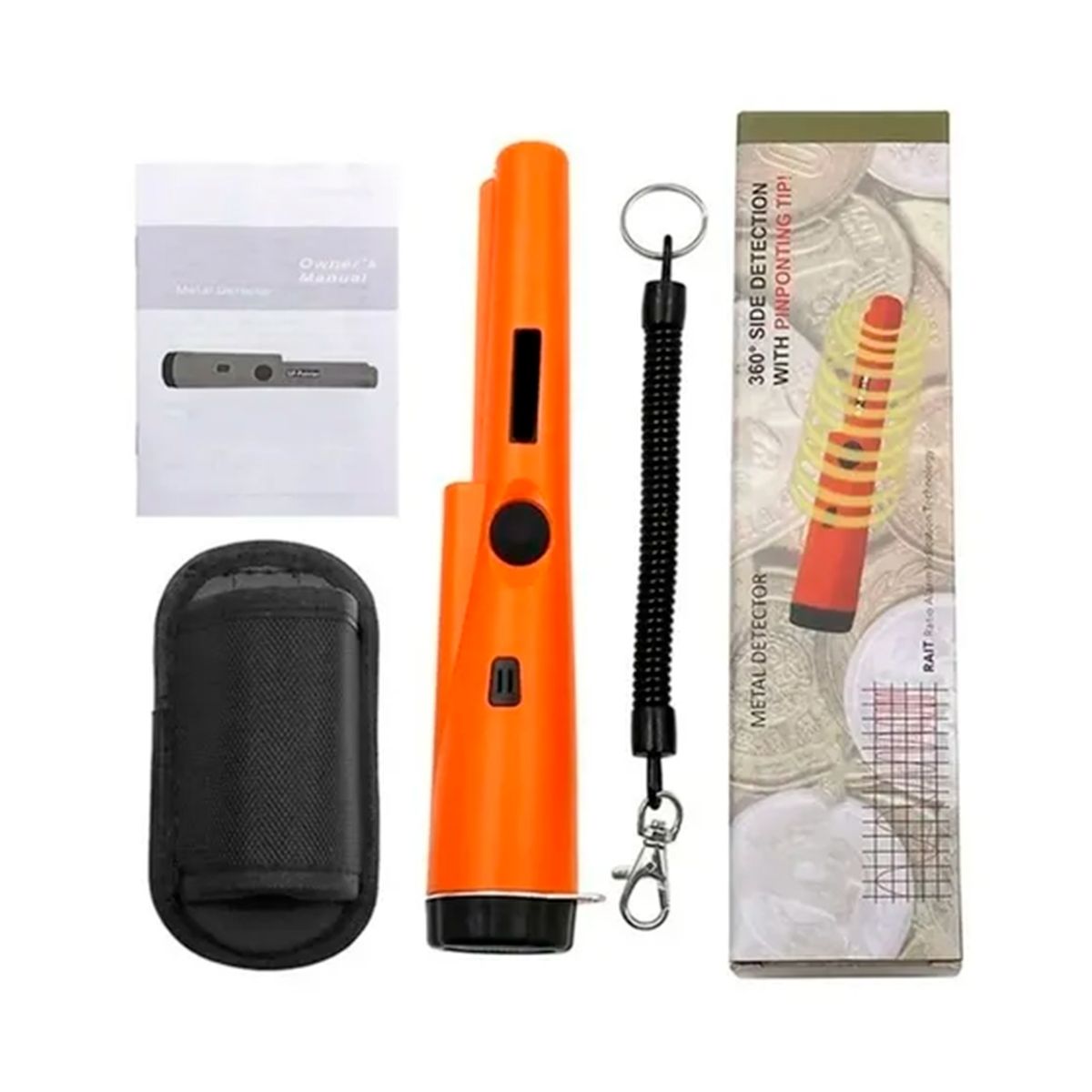 GENERICO - Detector De Metales Puntero Portátil Pin Pointer