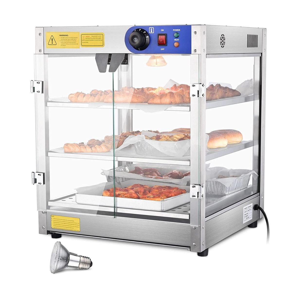 PROCHEF - Vitrina ProChef Mantenedora de Calor hasta 85°C
