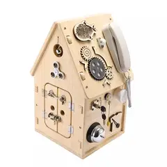 PELLITOS - CASA EDUCATIVA MONTESSORI DE MADERA MULTI ACTIVIDAD