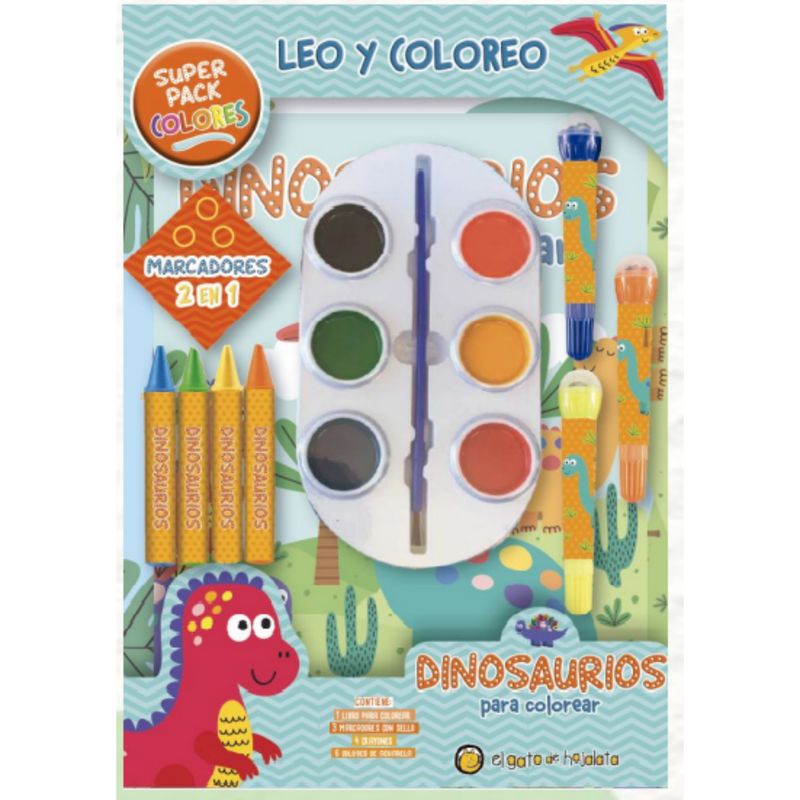 EL GATO DE HOJALATA - Dinosaurios Para Colorear