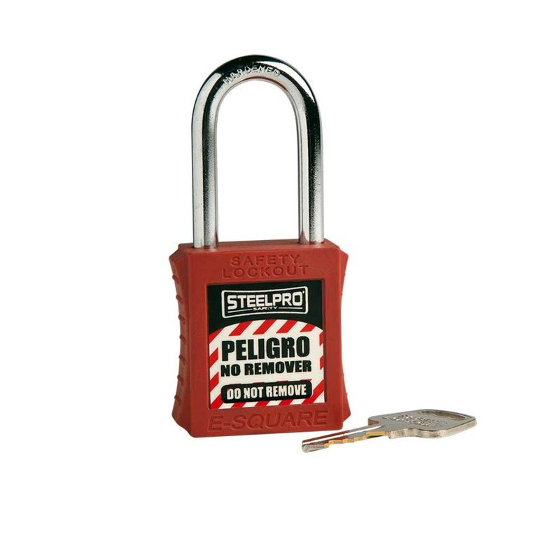 STEELPRO - Candado Steelpro X10 Rojo