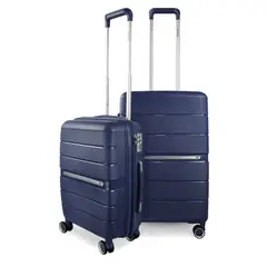 SWISS BAG - Pack 2 Maletas S+M azul Xpos