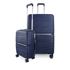 SWISS BAG - Pack 2 Maletas S+L azul Xpos