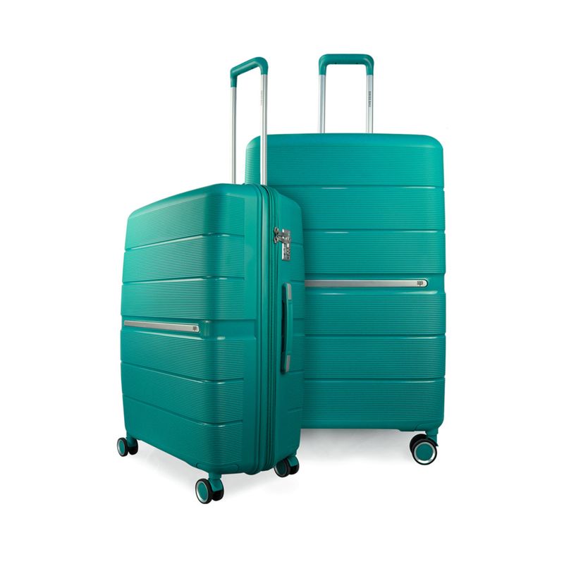 SWISS BAG - Pack 2 Maletas Xpos M+L Verde SWISS BAG