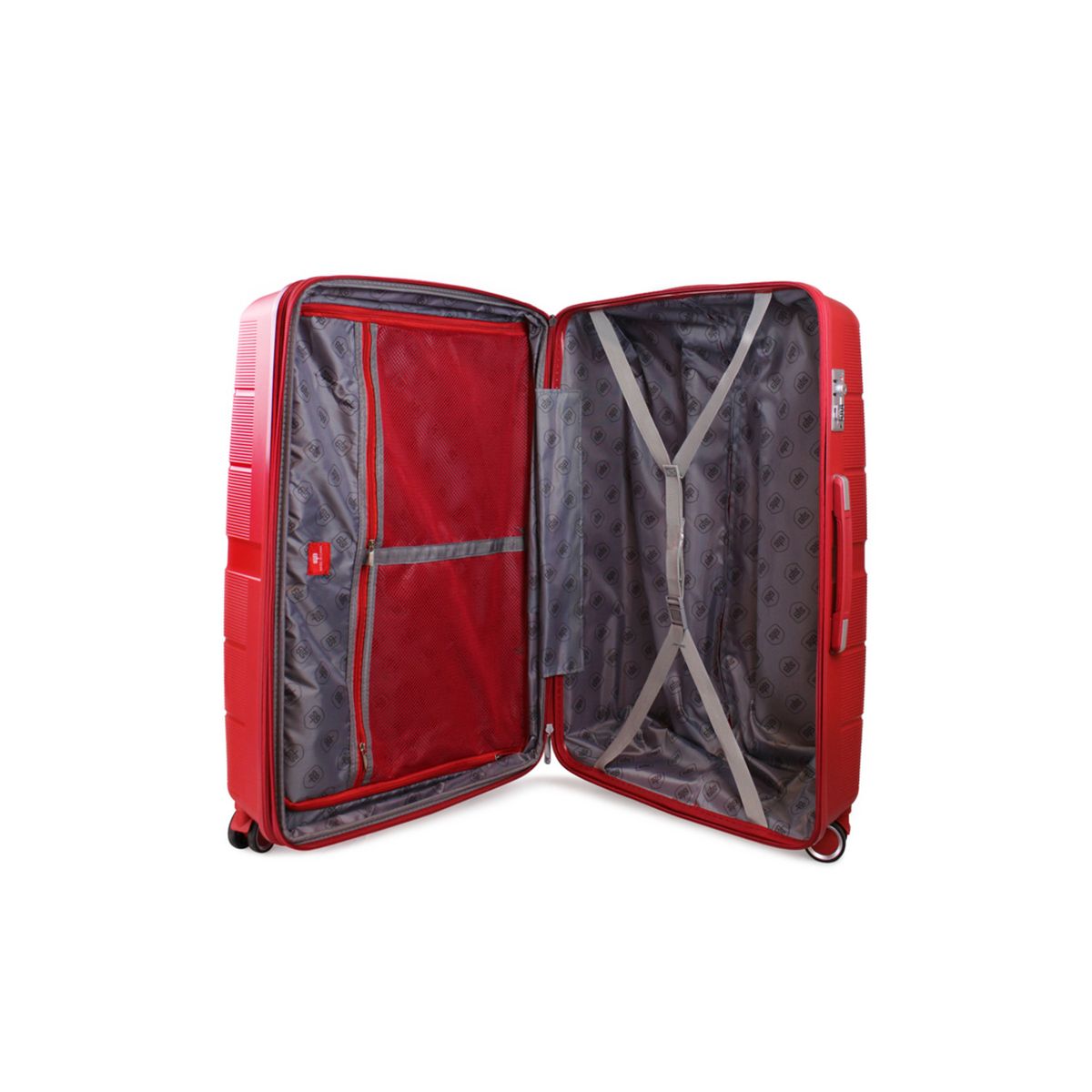 SWISS BAG - Pack 2 Maletas Xpos S cabina 10kg +Mediana 20kg Roja