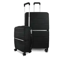 SWISS BAG - Pack 2 Maletas Xpos S cabina +L Grande Negra