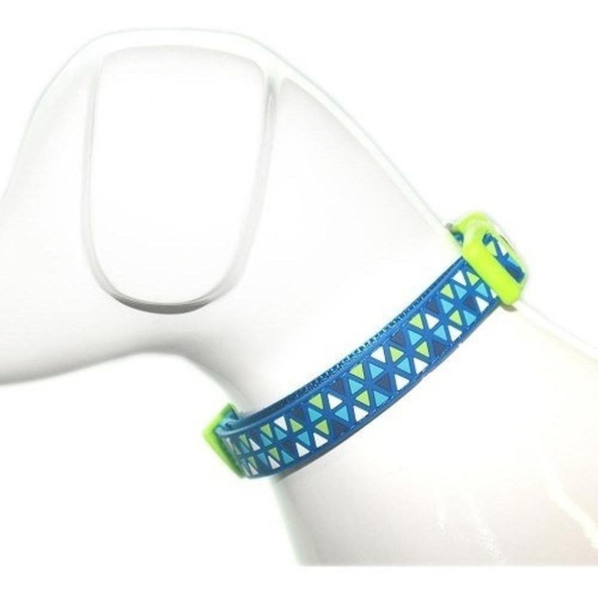 MASCAN - Collar Triángulo Azul Talla Xs Perro Mascan