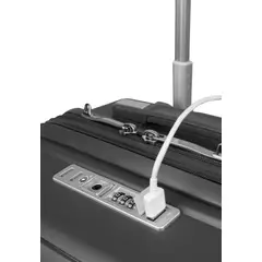 SWISS BAG - Maleta cabina con puerto USB Storm gris