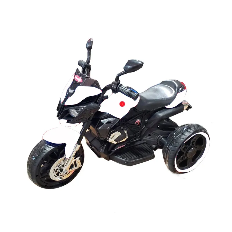 BEBESIT - Moto a Batería APEX Deportiva Blanco Bebesit