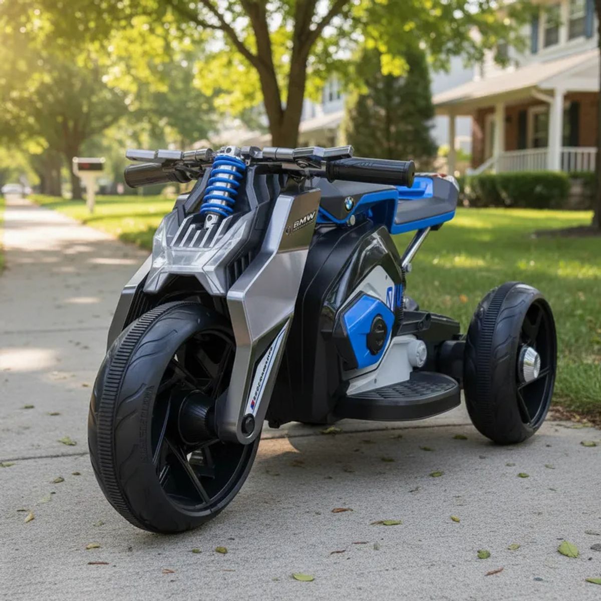 BEBESIT - Moto a Batería Eléctrica Super Pro 2.0 Azul Bebesit