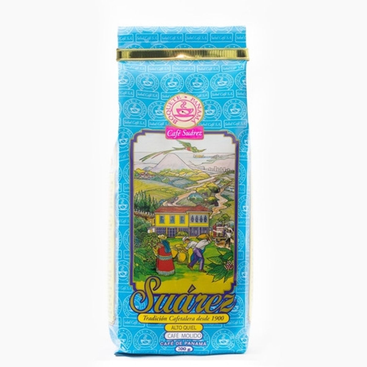 CAFE SUAREZ - Café Premium Molido 200 Gramos Café Suarez, Boquete Panamá