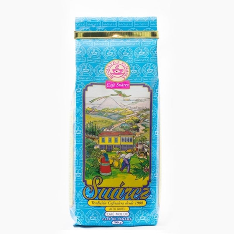 CAFE SUAREZ - Café Premium Molido 200 Gramos Café Suarez, Boquete Panamá