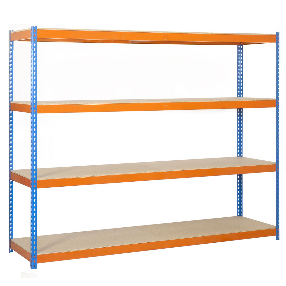 SIMONRACK - Estantería Ecoforte 1506-4 Chipboard AzulNaranja